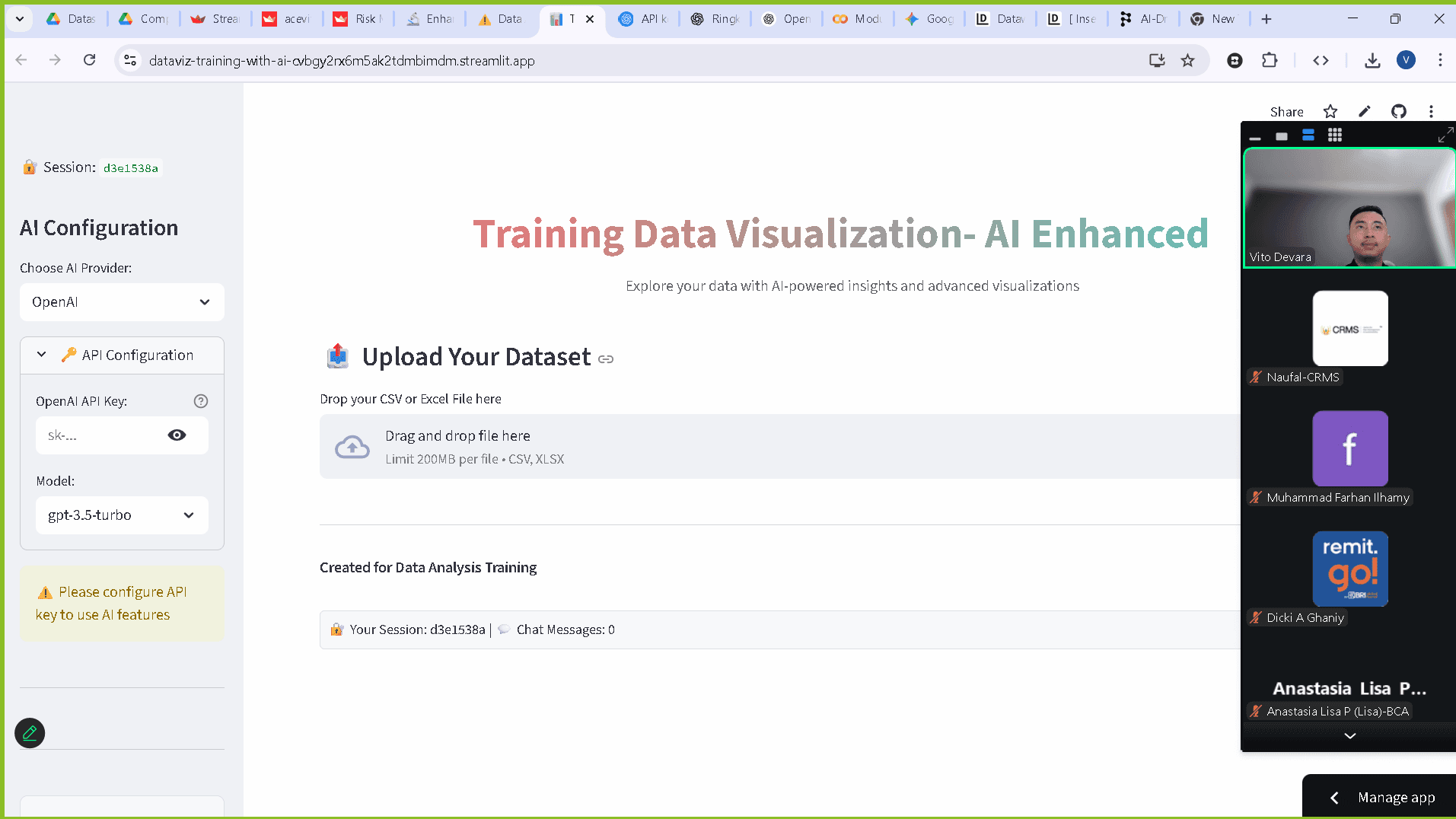 Data Visualization Training